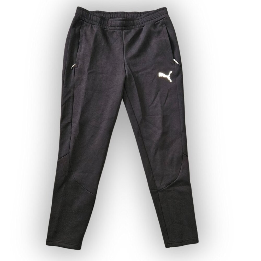 PUMA ATHLETIC BLACK JOGGERS SIZE LARGE